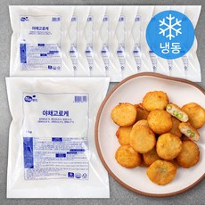 하늘푸드 야채고로케 (냉동), 1kg, 10개