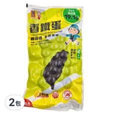福記 香鐵蛋 鹌鹑蛋 香醇原味, 100g, 2包
