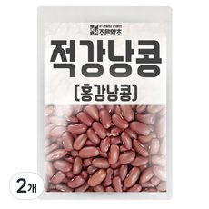 조은약초 홍강낭콩 적강낭콩, 1kg, 2개