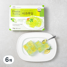 샐러드미인 사과푸딩, 1kg, 6개