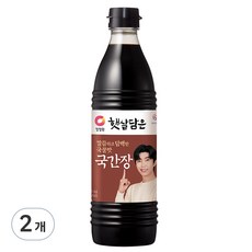 청정원 햇살담은 자연숙성 국간장, 840ml, 2개