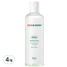 닥터지 레드 블레미쉬 시카 수딩 토너, 200ml, 4개