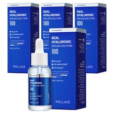 WELLAGE 唯拉珠 Real玻尿酸去角質解方, 4個, 30ml