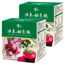 李時珍 活氧甜菜根 Set, 4公克/包, 30包/盒, 補充鐵好氣色, 120g, 2盒