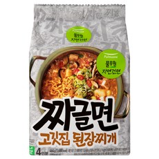 풀무원 짜글면 고깃집 된장찌개