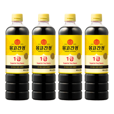 몽고간장 1급, 900ml, 4개