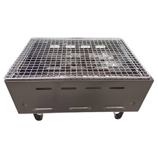 BARBECUE 行家 燒鳥碳烤爐, 鋼製, 組立尺寸 33cm x 26cm x 18cm, 2-3人適用, 330 x 260 x 180mm, 1個