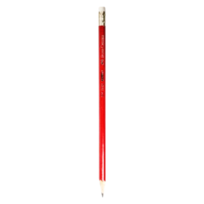 FABER-CASTELL 輝柏 無毒石墨筆 HB, 紅桿, 12支