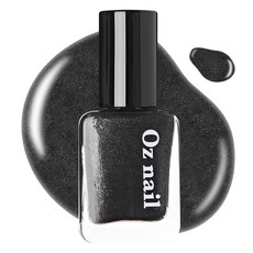 오즈네일 샤인 무드 네일 컬러 매니큐어, 64 블랙 오닉스, 8ml, 1개