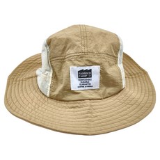 FarmerCamp 漁夫帽，卡其米白，防水滌綸