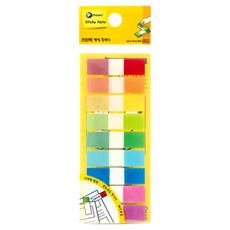 Printec 抽取式索引貼, 重複黏貼, 表面可書寫, 2包, 1組