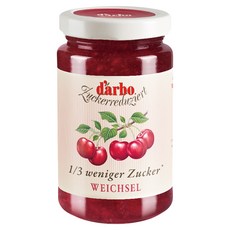 d'arbo 徳寶 80%果肉減糖櫻桃果醬, 250克, 奧地利產, 250g, 1罐