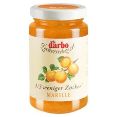 d'arbo 徳寶 80%果肉減糖杏桃果醬, 250公克, 250g, 1罐