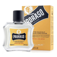 PRORASO 雪松檀香 專業版鬍後乳 - 滋潤保濕, 木質香料, 100ml, 1瓶
