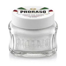 PRORASO 敏感肌 鬍前軟化膏 白標 100ml, 1罐