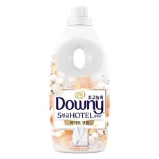 다우니 초고농축 호텔 컬렉션 섬유유연제 화이트 코튼 본품, 1L, 1개