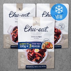 라비퀸 츄잇 매운짜장 (냉동), 500g, 3개