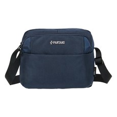 PARTAKE 休閒側背包 深藍色 PT22-G6-64NY 100%聚酯纖維 W26xH21xD7cm, 26 x 21 x 7cm