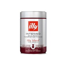 illy 意利咖啡 深焙濾泡咖啡粉, 100% 阿拉比加咖啡豆, 咖啡因含量1.8%以下, 250g, 1罐