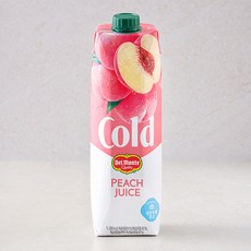 델몬트 cold 복숭아주스, 1L, 1개