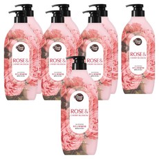 샤워메이트 블루밍 바디워시 로즈 앤 체리블러썸, 900g, 8개