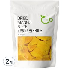 그린팟 건조 망고 슬라이스, 200g, 2개