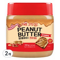 이엔푸드 땅콩버터 크리미, 340g, 2개