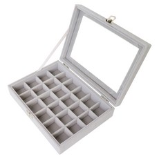 HANEE 珠寶飾品收納盒, 灰色C, 1組