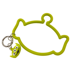 TOY STORY 玩具總動員 三眼怪 萬用掛飾 CA952-4 (13.3 x 10.4cm) 可愛造型 鑰匙圈 包包掛飾, 1個