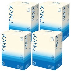 KANU 冰即溶拿鐵, 13.5g, 30入, 4個