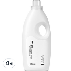 살림백서 홈드라이 세제 본품, 1L, 4개