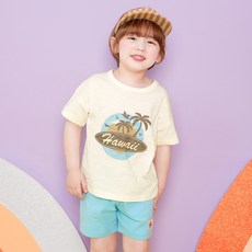 아동용 하와이안 썸머 상하복