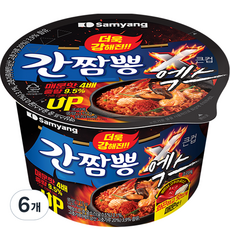 삼양 큰컵 간짬뽕 엑스 115g, 6개