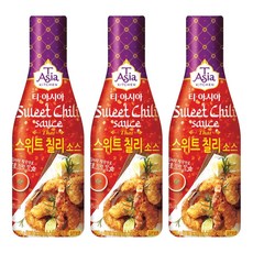티아시아키친 스위트 칠리 소스, 290g, 3개