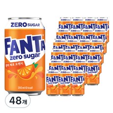 환타 제로 오렌지향, 350ml, 48개 355ml, 48개