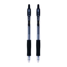 PILOT 百樂 G-2 0.38中性筆, 好握好寫, 久寫不易疲勞, 黑色, 2支