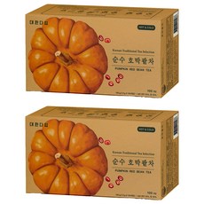 대한다업 순수 호박팥차, 1.5g, 2개, 100개입
