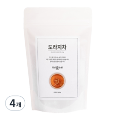 청년농원 저온가공 도라지차 삼각티백, 1g, 50개입, 4개