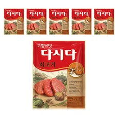 CJ제일제당 쇠고기 다시다, 100g, 6개