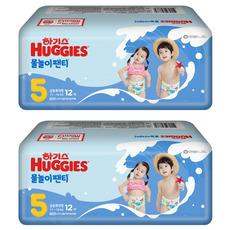 HUGGIES 好奇 游泳用褲型尿布, XL, 24片