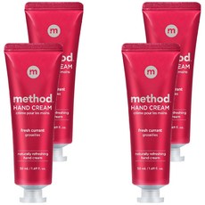 메소드 핸드크림 후레쉬 커런트, 50ml, 4개