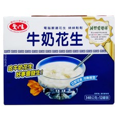 愛之味 牛奶花生禮盒, 4080g, 1盒