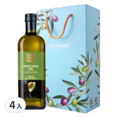 GOODSOME 義大利原裝進口酪梨油禮盒, 1000ml, 2盒