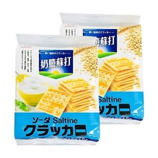 日日旺 奶鹽蘇打餅乾, 奶鹽香氣十足美味，酥脆蘇打絕佳搭配，口感豐富回味無窮, 400g, 2包