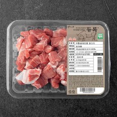 파머스팩 듀록 한돈 무항생제 인증 앞다리 찌개용 (냉장), 500g, 1개