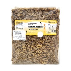 WEIYITER 維益特 台灣公司貨 嚴選乾燥黑水虻 爬蟲專用, 400g, 1包