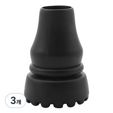 Dr. Felice J Cane 橡膠填充補充裝 16 mm, 黑色, 3個