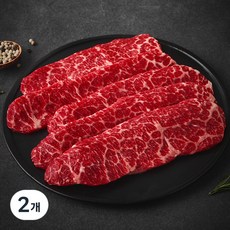미국산 프라임 소고기 살치살 구이용 (냉장), 300g, 2개 300g, 2개