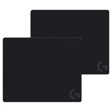 로지텍 G240 패브릭 게이밍 마우스 패드, 혼합 색상, 2개