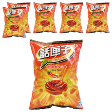 波卡 話匣子 玉米片 勁爆香辣, 52g, 6包